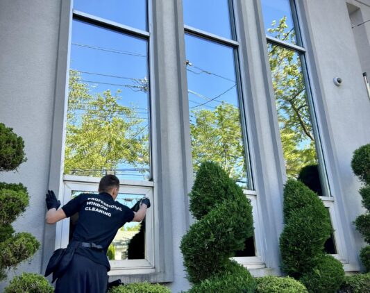 Cleaning Extremely Dirty Windows