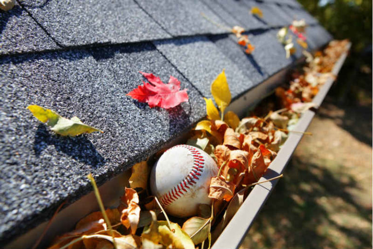 Why clean gutters in spring
