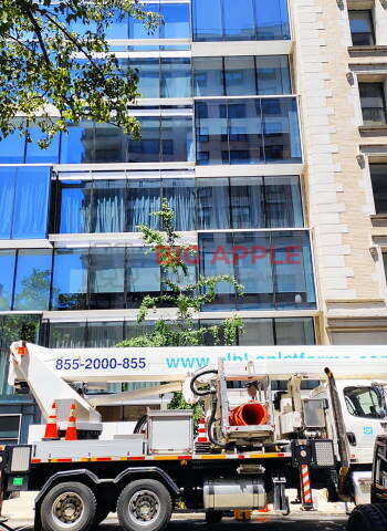 Windows cleaning in 57 Irving Place