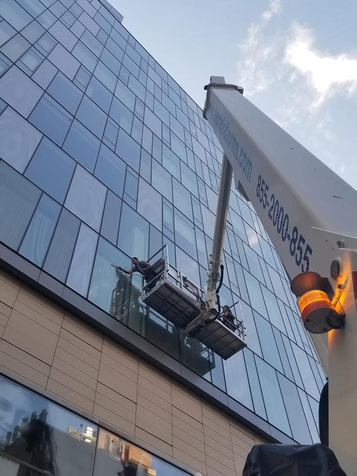 window cleaning aerial lifts new york