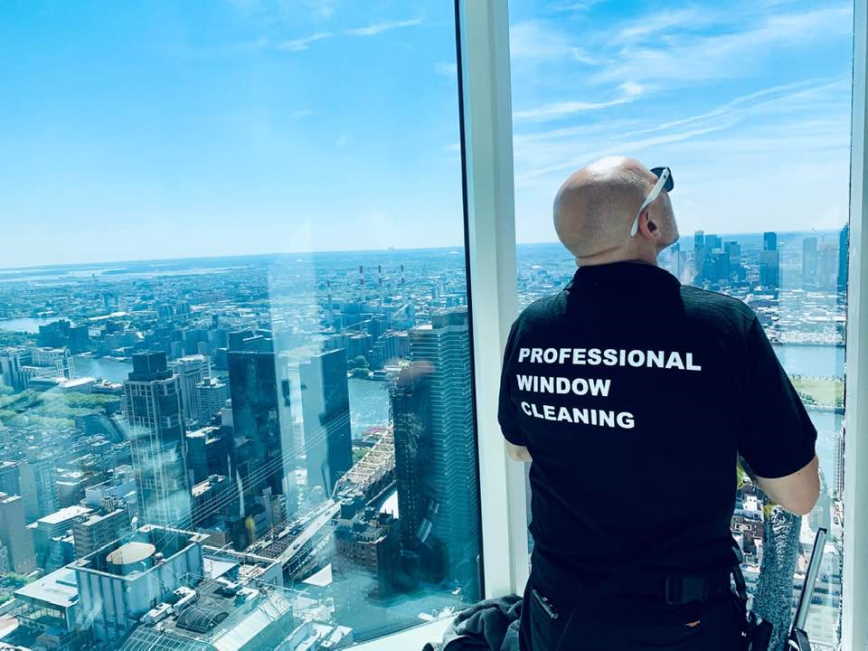 our professional Big Apple Window Cleaning employees