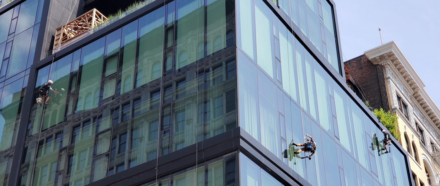 All services by Big Apple Window Cleaning
