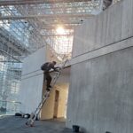 Industrial window cleaning services