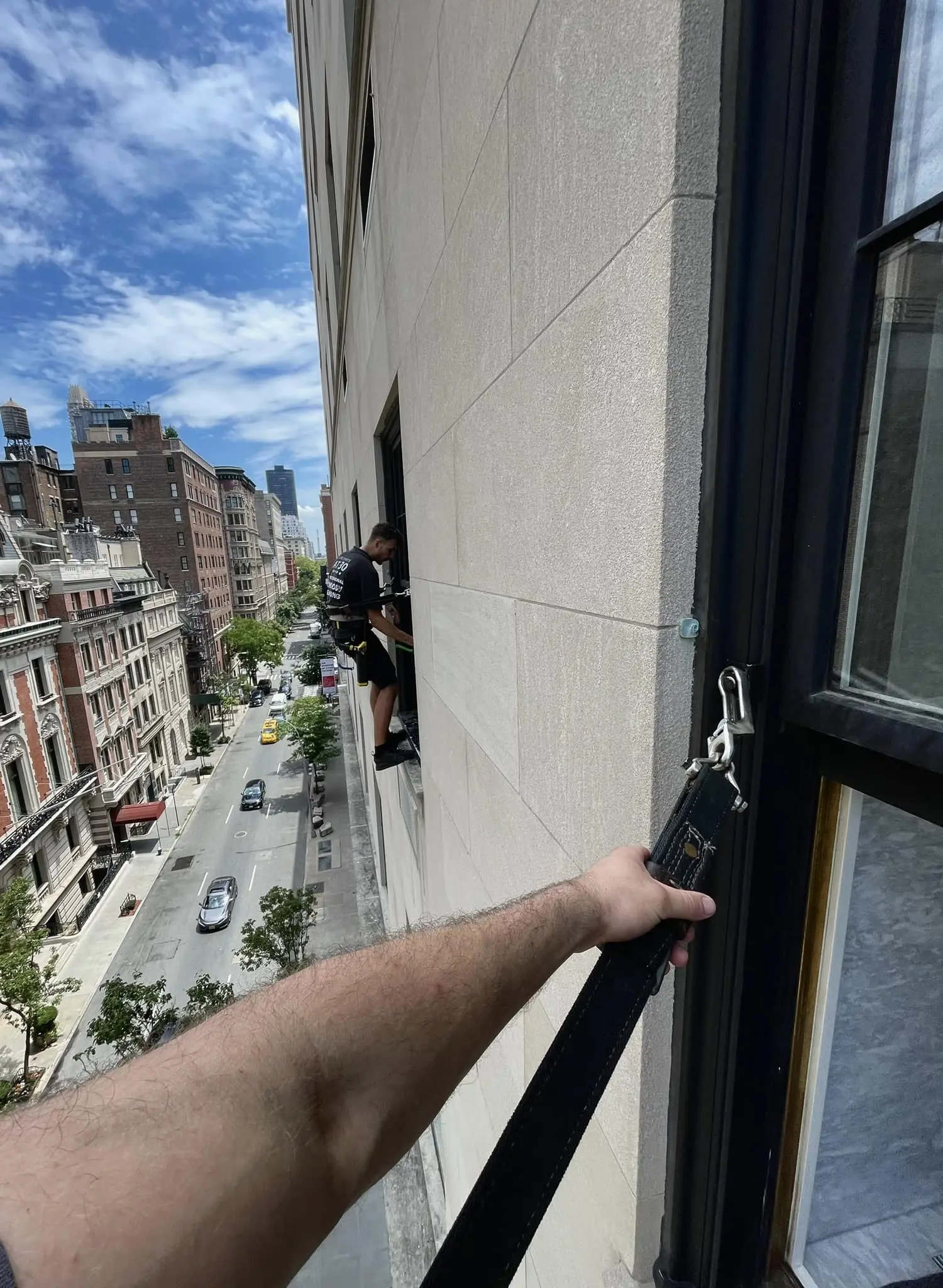 High rise window cleaners